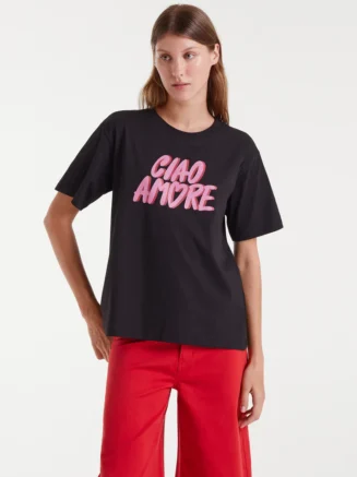 Camiseta  con estampado Ciao Amore