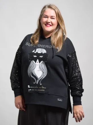 Sudadera Superheroína