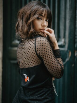 Camiseta Tul Cerezas