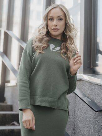 Jersey Corazón Rayo punto verde