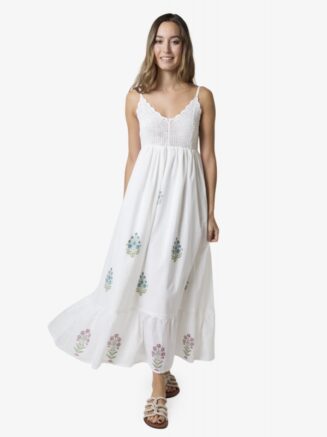 Vestido largo blanco