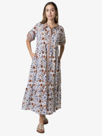 Vestido largo Estampado