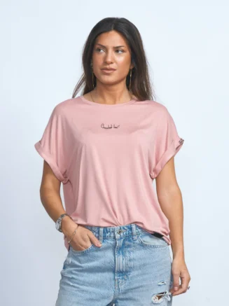 Camiseta Básica Rosa