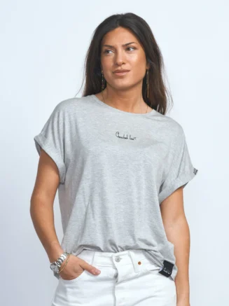 Camiseta Básica Gris