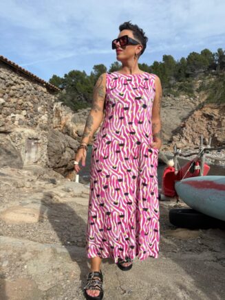 Vestido Zebra Sunset