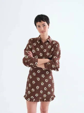 Camisa con estampado Santini