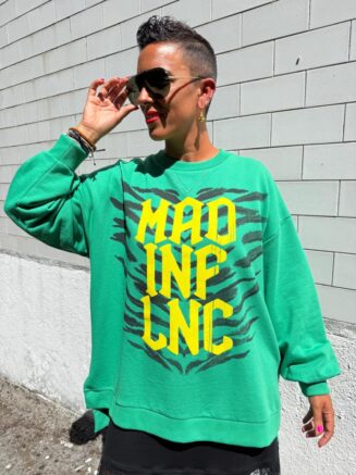 Sudadera Mad verde